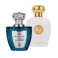 Pachet 2 parfumuri Opulent Musk 100 ml si Oud Al Qadima by Nylaa, unisex - 100 ml - 1