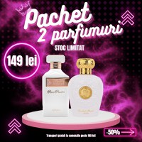 Pachet 2 parfumuri, Opulent Musk by Lattafa si Wujood Rose Poudre by Adyan, 100 ml - 1