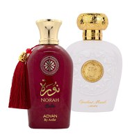 Pachet 2 parfumuri, Opulent Musk si Norah Bella by Adyan, femei, 100ml - 1