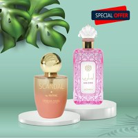 Pachet 2 parfumuri, Scandal by Patric si Asloob by Adyan, femei, 100 ml - 1