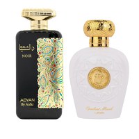 Pachet 2 produse, Dalia Noir by Adyan si Opulent Musk by Lattafa, 100 ml - 1