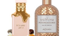 Pachet 2 produse, Eclaire Lattafa si Poudre Accord by Adyan, 100 ml