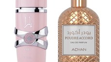 Pachet 2 produse, Yara Lattafa si Poudre Accord by Adyan, 100 ml