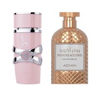 Pachet 2 produse, Yara Lattafa si Poudre Accord by Adyan, 100 ml - 1