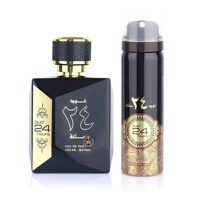 Set Oud 24 Hours, Ard Al Zaafaran, Apa de Parfum, Unisex - 100ml + Deo - 50ml - 1