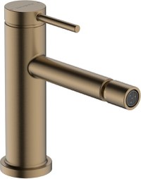 Baterie bideu Hansgrohe Tecturis S ventil pop-up inclus brons periat - 1