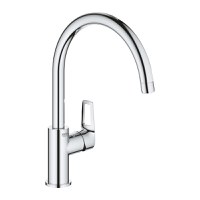 Baterie bucatarie Grohe BauLoop cu pipa C crom - 1