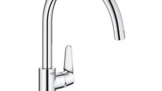 Baterie bucatarie Grohe Start Curve cu pipa C  crom