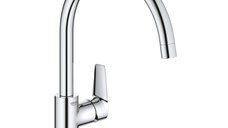 Baterie bucatarie Grohe Start Edge cu pipa C crom