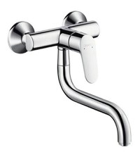 Baterie bucatarie Hansgrohe Focus montare pe perete - 1