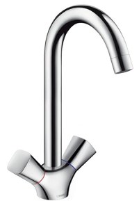 Baterie bucatarie Hansgrohe Logis dubla-comanda - 1