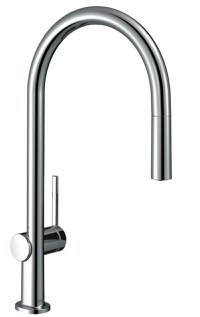 Baterie bucatarie Hansgrohe Talis M54 210 dus extractibil si sBox - 1