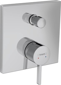 Baterie cada - dus Hansgrohe Finoris montaj incastrat necesita corp ingropat crom - 1