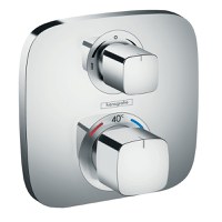 Baterie cada - dus termostatata Hansgrohe Ecostat E cu montaj incastrat necesita corp ingropat - 1