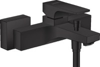 Baterie cada Hansgrohe Metropol proiectie 18cm negru mat - 1