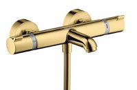 Baterie cada termostatata Hansgrohe Ecostat Comfort gold optic lustruit - 1