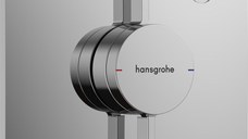 Baterie dus Hansgrohe DuoTurn Q cu montaj incastrat necesita corp ingropat crom