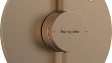 Baterie dus Hansgrohe DuoTurn S cu montaj incastrat necesita corp ingropat bronz periat