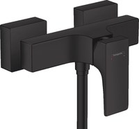 Baterie dus Hansgrohe Metropol negru mat - 1