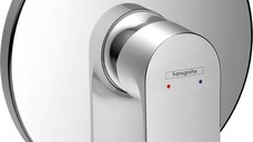 Baterie dus Hansgrohe Rebris E montaj incastrat necesita corp ingropat crom