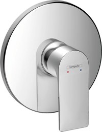 Baterie dus Hansgrohe Rebris E montaj incastrat necesita corp ingropat crom - 1