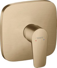 Baterie dus Hansgrohe Talis E montaj incastrat necesita corp ingropat bronz periat - 1