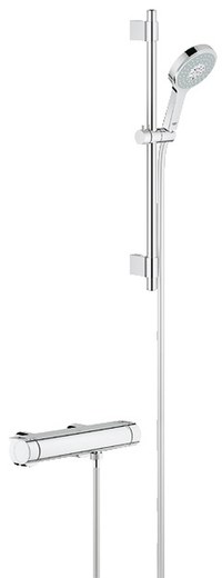 Baterie dus termostatata Grohe Grohtherm 2000 New cu set de dus Power&Soul Cosmopolitan - 1