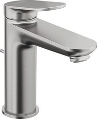 Baterie lavoar Duravit Wave M ventil pop-up inox periat - 1