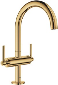 Baterie lavoar Grohe Atrio L cu dubla comanda cool sunrise - 1