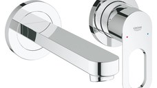 Baterie lavoar Grohe BauLoop din 2 elemente proiectie 171mm crom