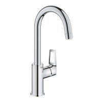 Baterie lavoar Grohe BauLoop L ventil click-clack crom - 1