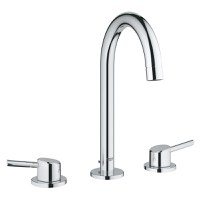 Baterie lavoar Grohe Concetto din 3 elemente ventil pop-up crom - 1