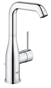 Baterie lavoar Grohe Essence L ventil pop-up crom - 1