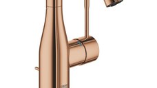 Baterie lavoar Grohe Essence M ventil pop-up warm sunset