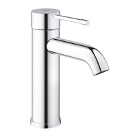 Baterie lavoar Grohe Essence S ventil click-clack Cold Start crom - 1