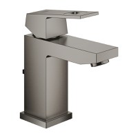 Baterie lavoar Grohe Eurocube S ventil pop-up brushed hard graphite - 1