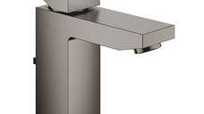 Baterie lavoar Grohe Eurocube S ventil pop-up brushed hard graphite