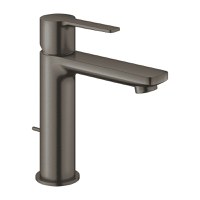 Baterie lavoar Grohe Lineare S ventil pop-up brushed hard graphite - 1