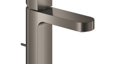 Baterie lavoar Grohe Plus S ventil pop-up brushed hard graphite