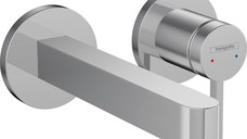 Baterie lavoar Hansgrohe Finoris cu pipa 168mm montaj incastrat necesita corp ingropat crom