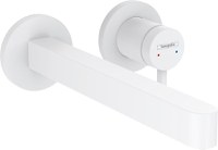 Baterie lavoar Hansgrohe Finoris cu pipa 228mm montaj incastrat necesita corp ingropat alb mat - 1