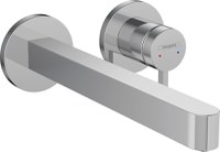 Baterie lavoar Hansgrohe Finoris cu pipa 228mm montaj incastrat necesita corp ingropat crom - 1