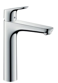 Baterie lavoar Hansgrohe Focus 190 pentru lavoar tip bol fara ventil crom - 1