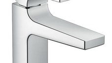 Baterie lavoar Hansgrohe Metropol 100 ventil push-open pipa 127 mm