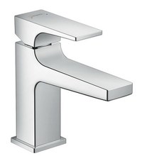 Baterie lavoar Hansgrohe Metropol 100 ventil push-open pipa 127 mm - 1