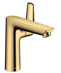 Baterie lavoar Hansgrohe Talis E 150 ventil pop-up gold optic lustruit - 1