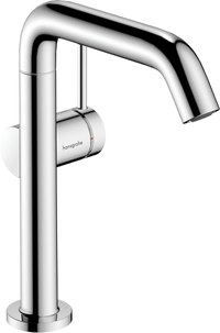 Baterie lavoar Hansgrohe Tecturis S 210 Fine pipa pivotanta CoolStart ventil click-clack crom - 1