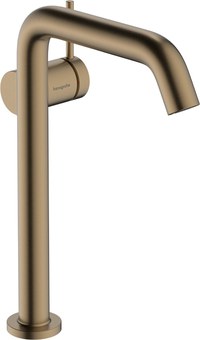 Baterie lavoar Hansgrohe Tecturis S 240 Fine CoolStart EcoSmart+ fara ventil pentru lavoar tip bol bronz periat - 1