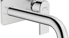 Baterie lavoar Hansgrohe Vernis Shape cu pipa 205mm montaj incastrat necesita corp ingropat crom