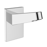 Brat de dus de perete Hansgrohe pentru palarii de dus Pulsify 260 crom - 1